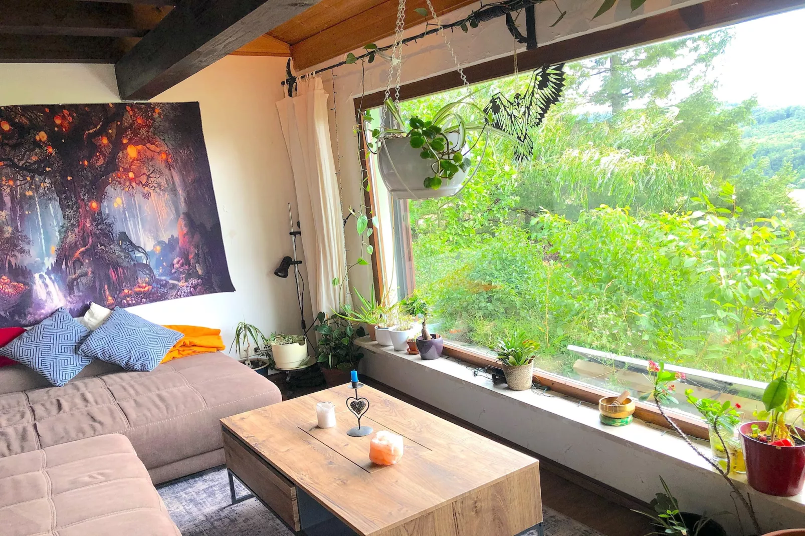 AutarkHome Natur Kompfort Autark-Woonkamer