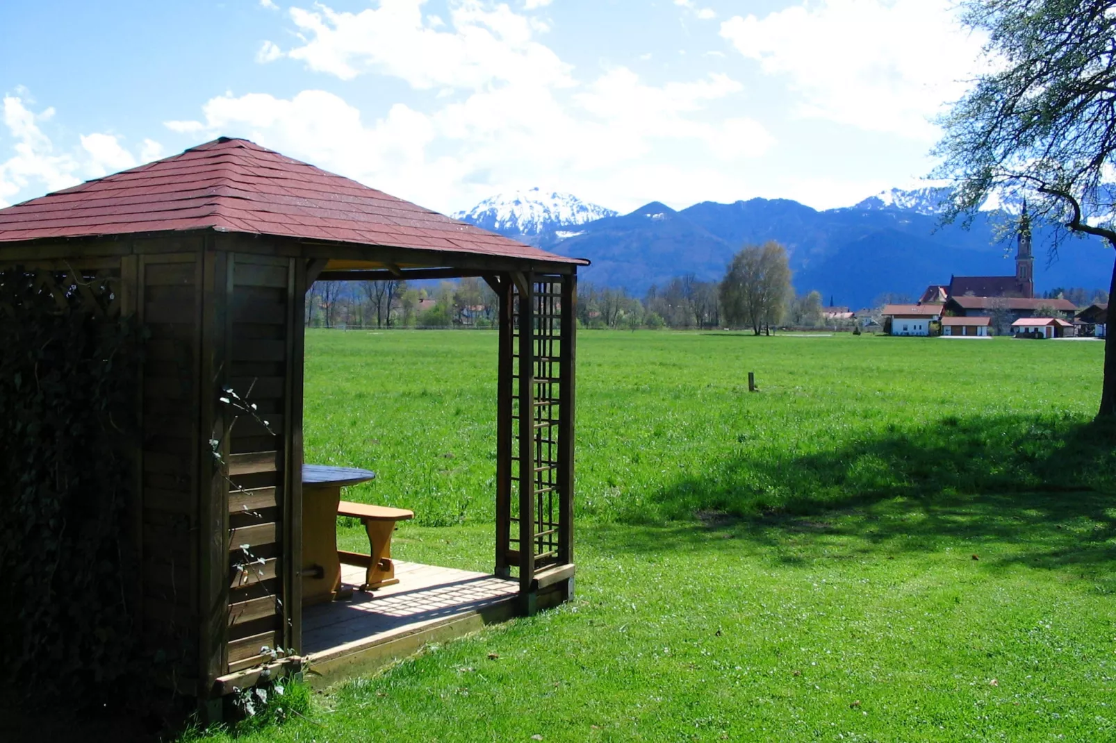 Im Bauernhaus-Terrasbalkon