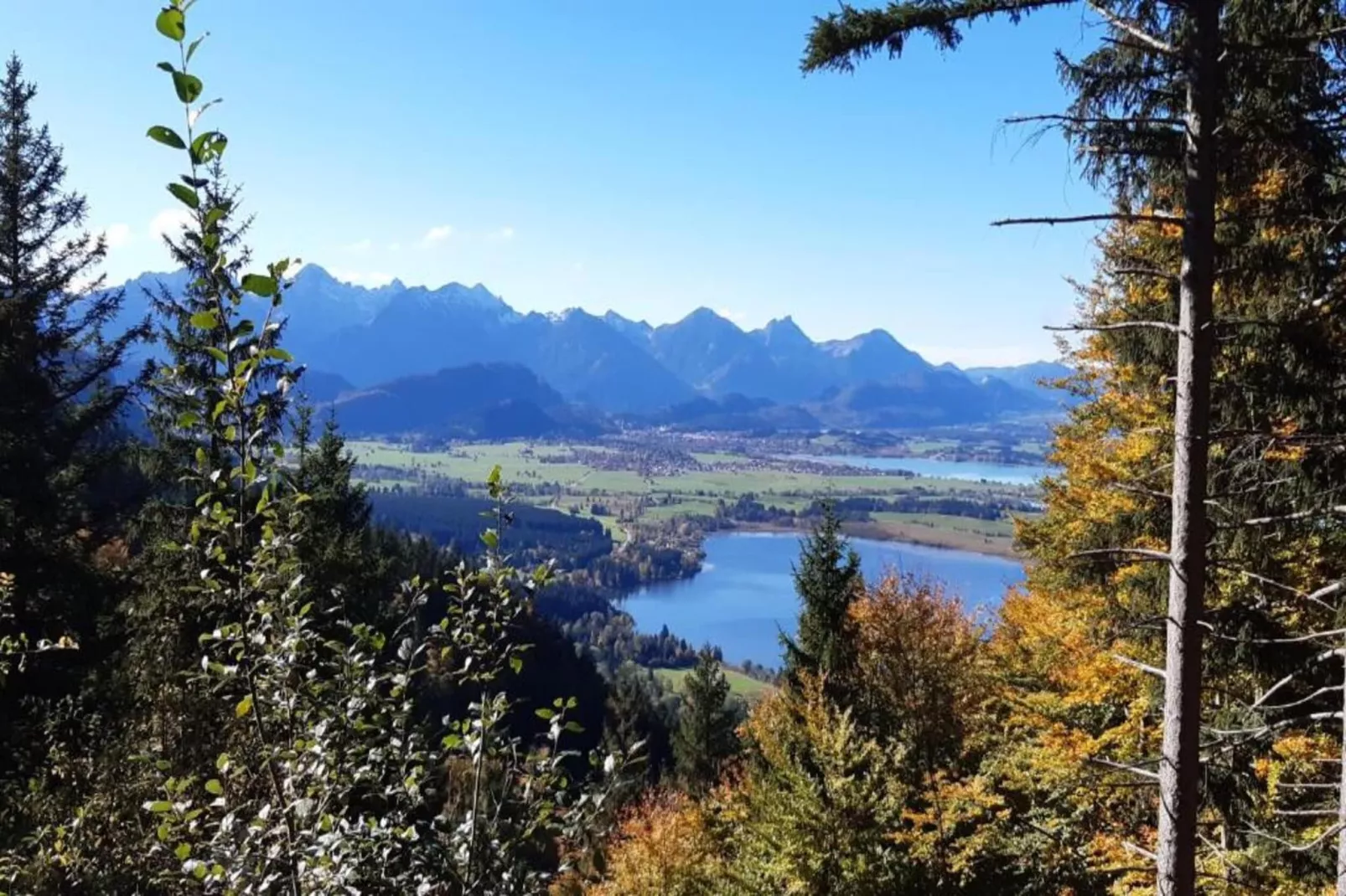 Allgäu-Gebieden zomer 20km