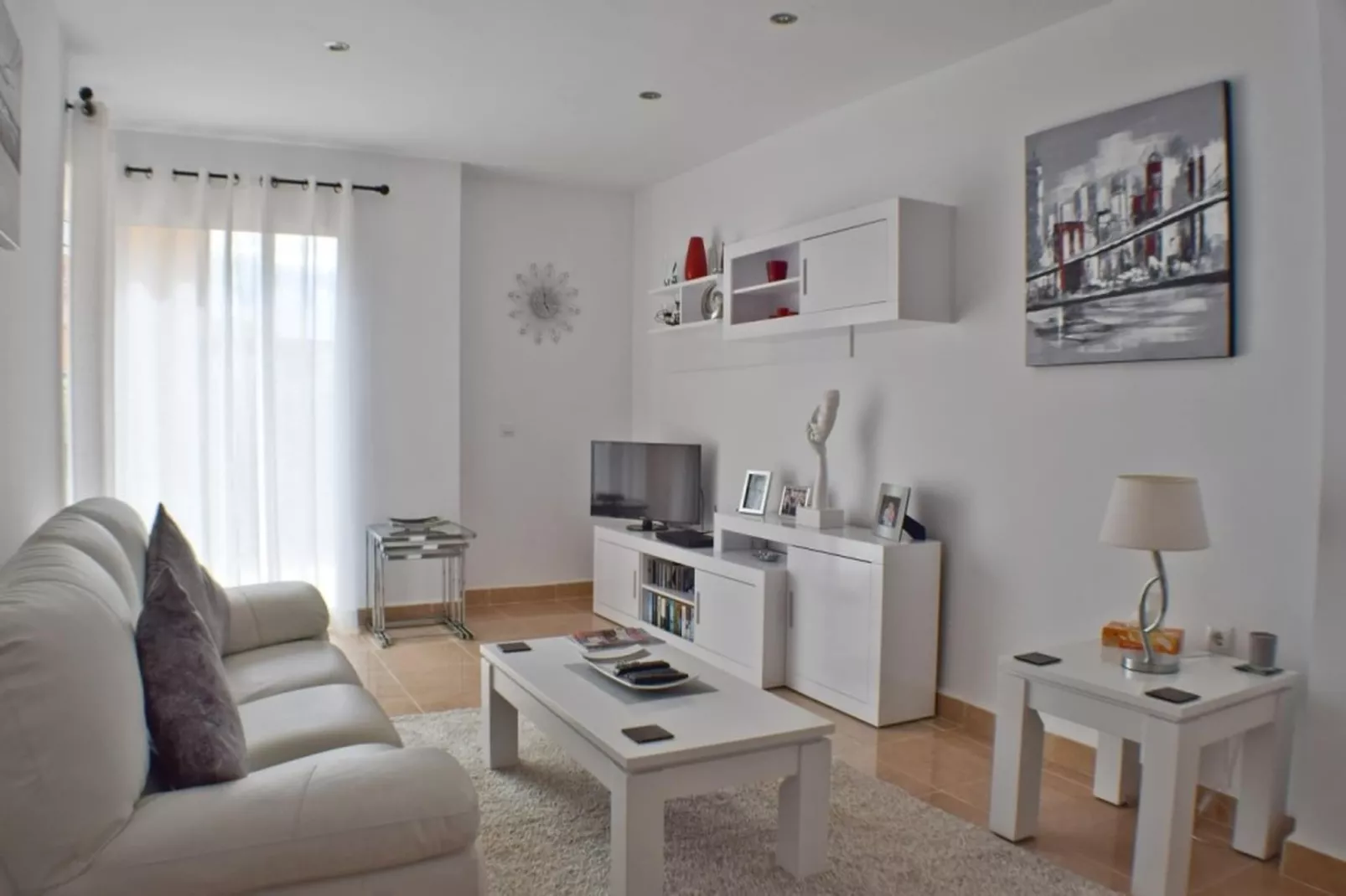 Casa Los Gallardos-Woonkamer