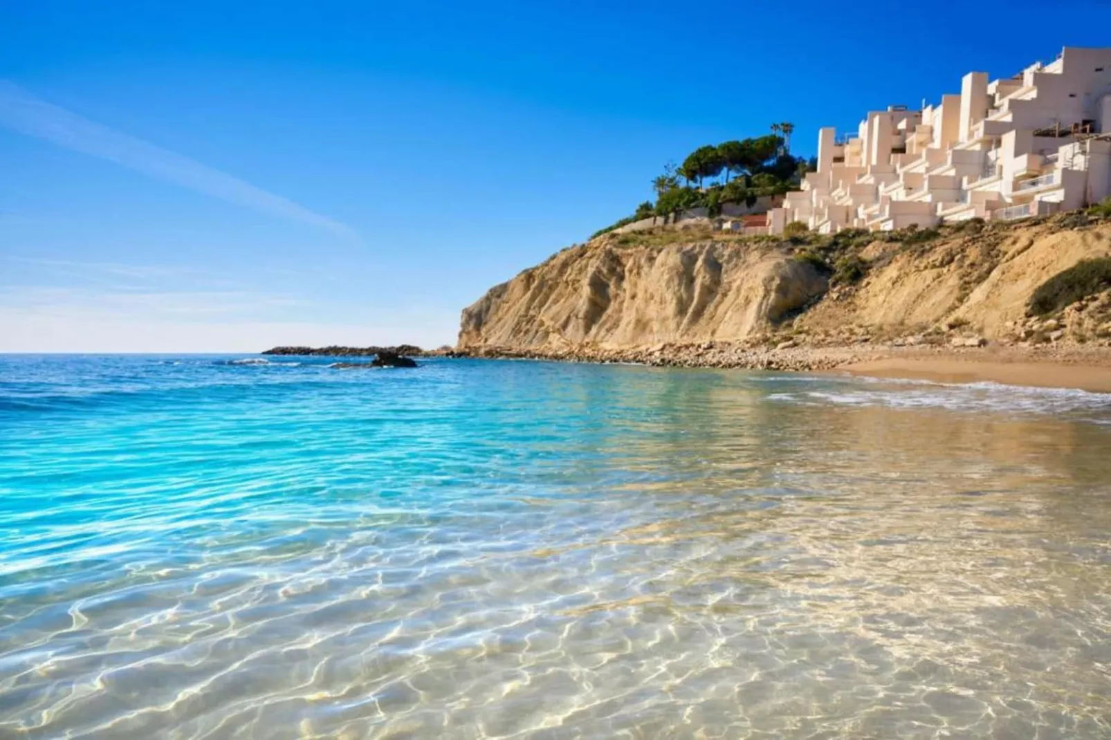 Resort Costa Blanca 11-Gebieden zomer 1km