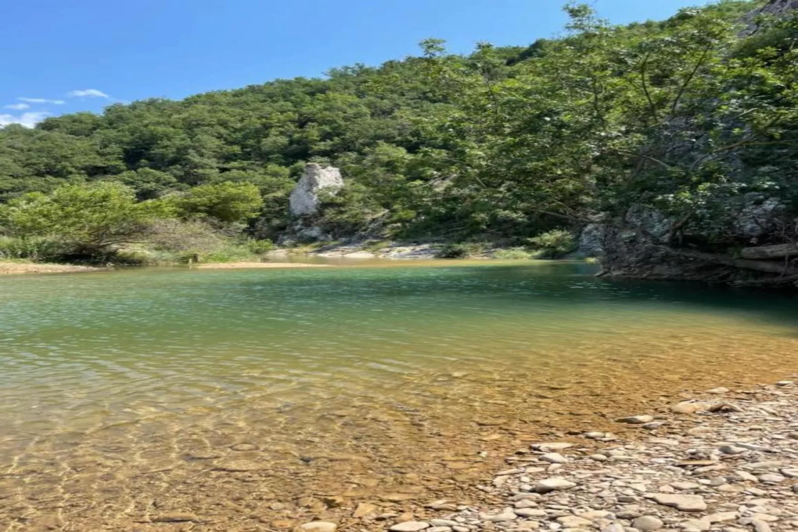 Luberon-Gebieden zomer 20km
