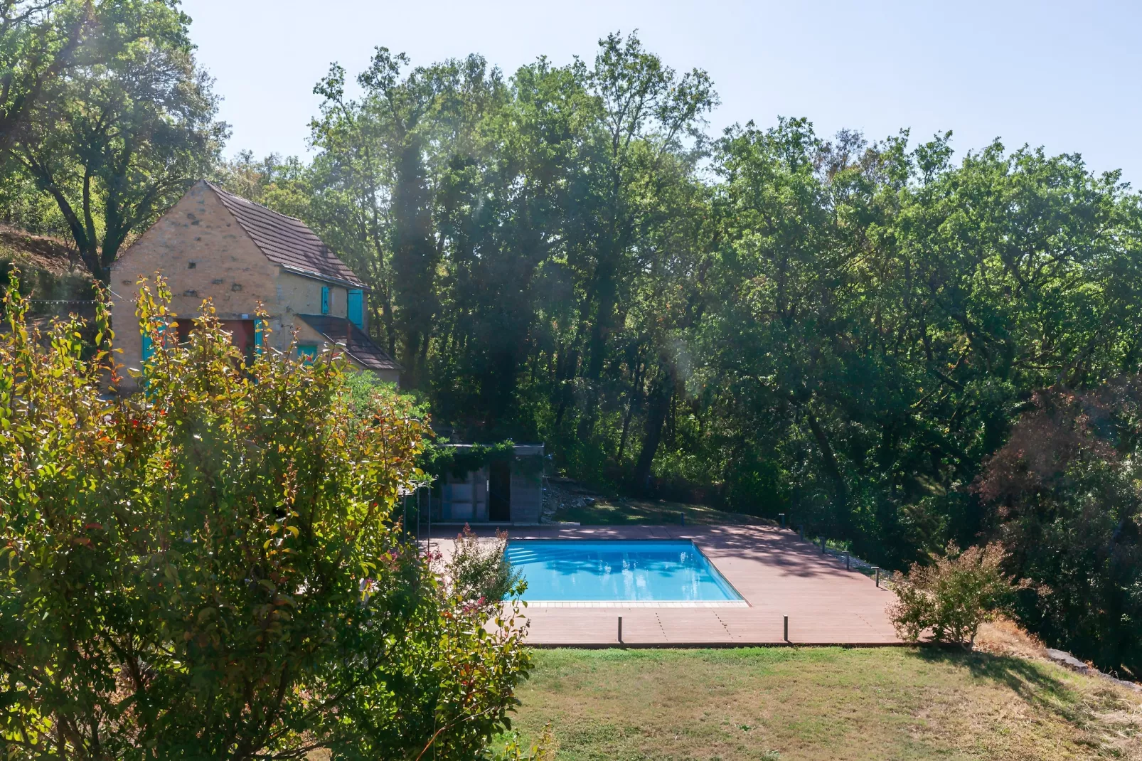 Maison Mayrac-Zwembad