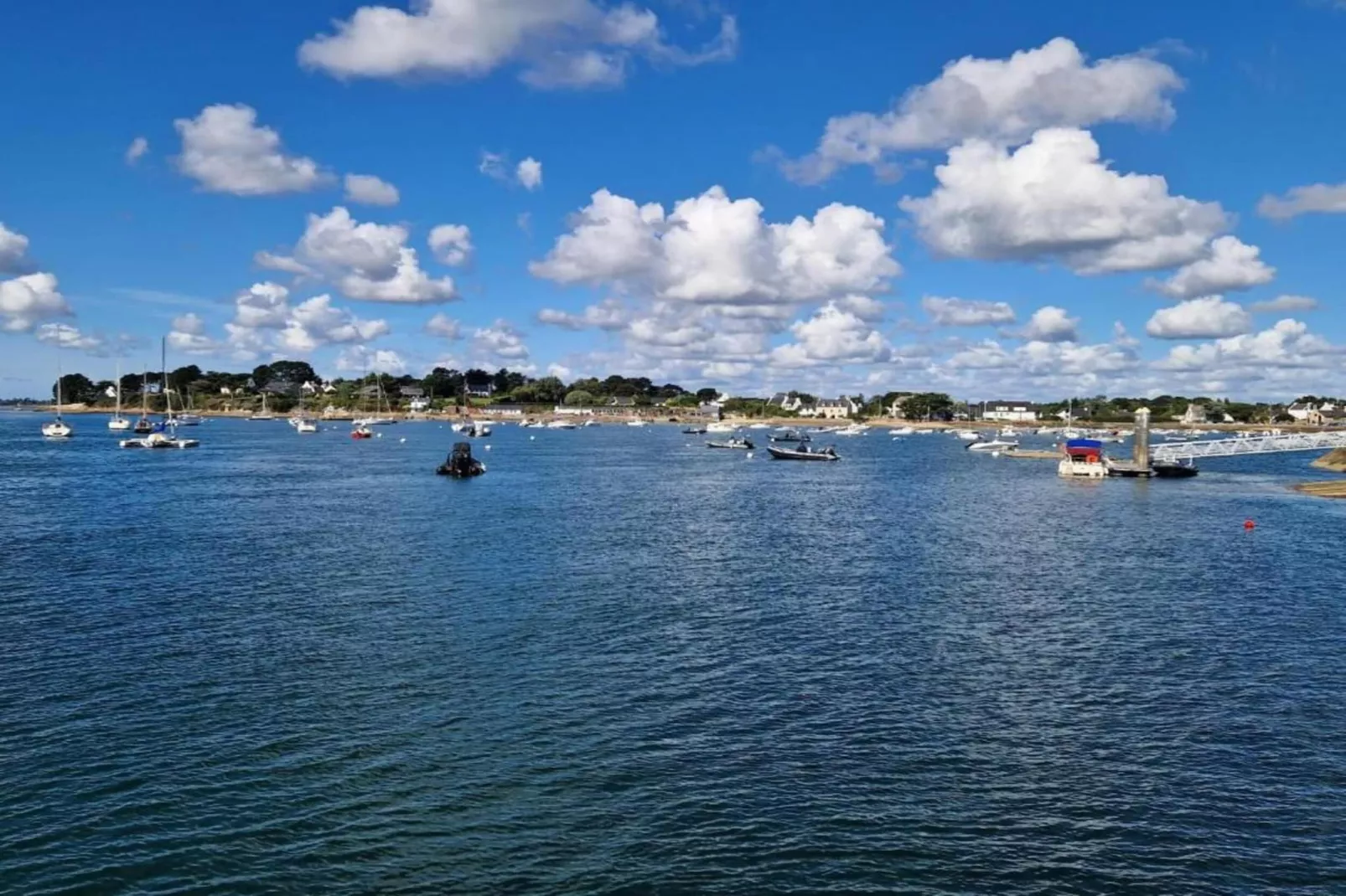Les Iles du Morbihan 1-Gebieden zomer 5km