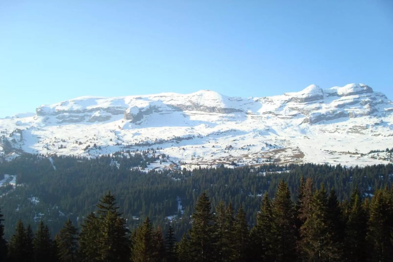 Les Portes du Grand Massif 1-Gebied winter 1km