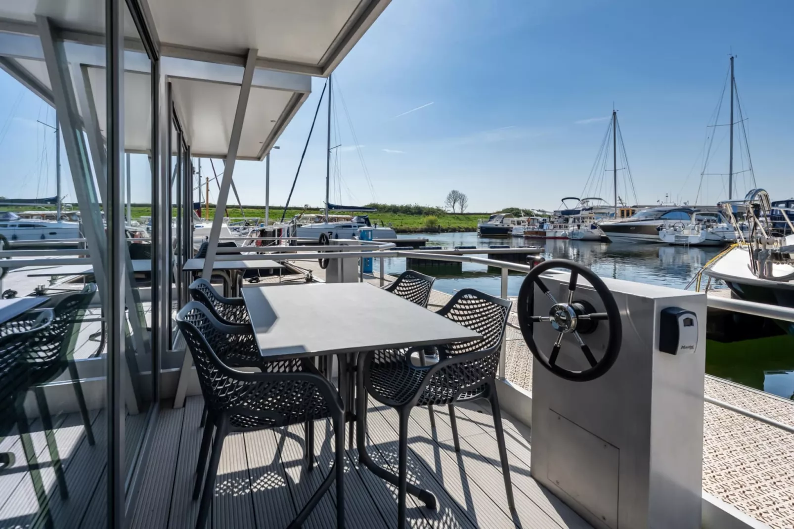 Waterlodge Blue Island-Terrasbalkon