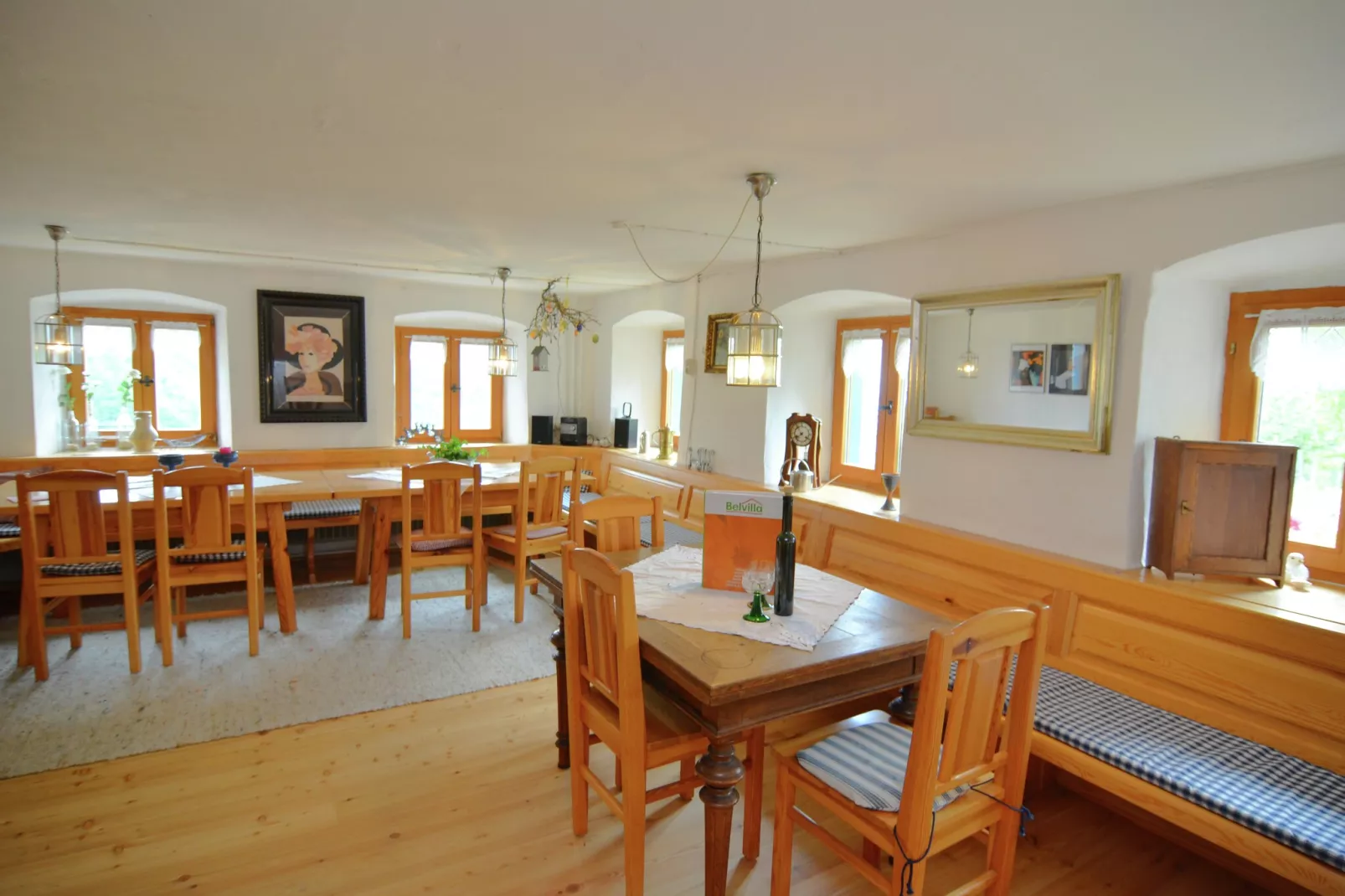 Ferienhaus Weitblick-Eetkamer