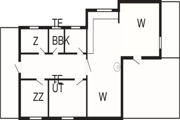 6 persoons vakantie huis in Væggerløse-By Traum-Plattegrond