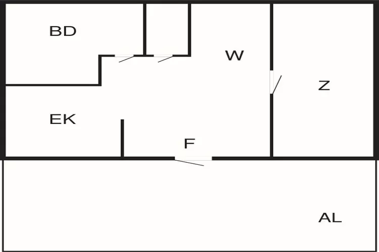 4 persoons vakantie huis in ÅHUS-By Traum-Plattegrond