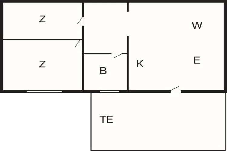 4 persoons vakantie huis in HORN-By Traum-Plattegrond