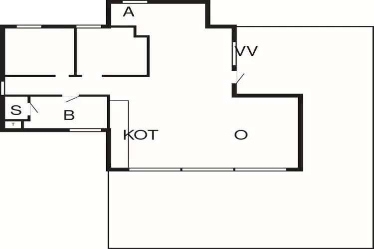 6 persoons vakantie huis in Løkken-By Traum-Plattegrond