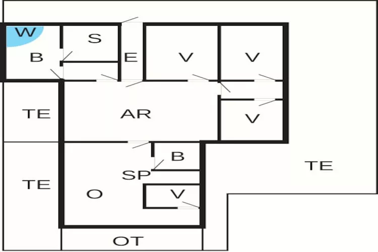 10 persoons vakantie huis in Oksbøl-By Traum-Plattegrond
