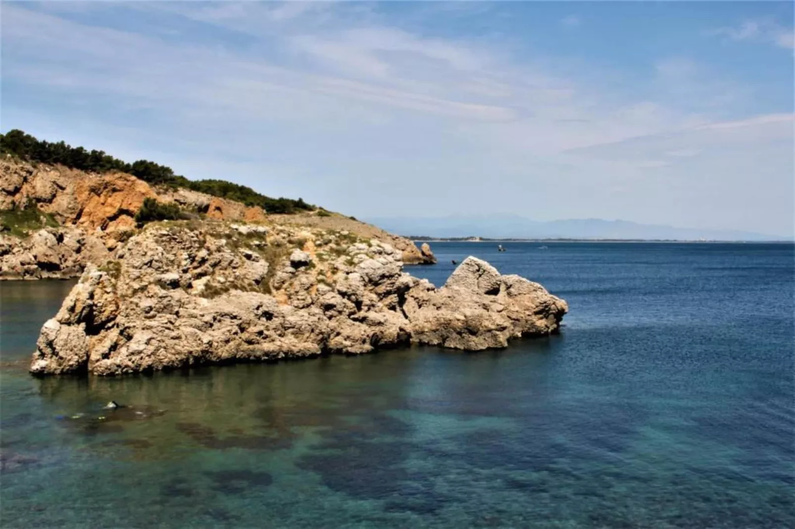 La Caleta-Gebieden zomer 5km