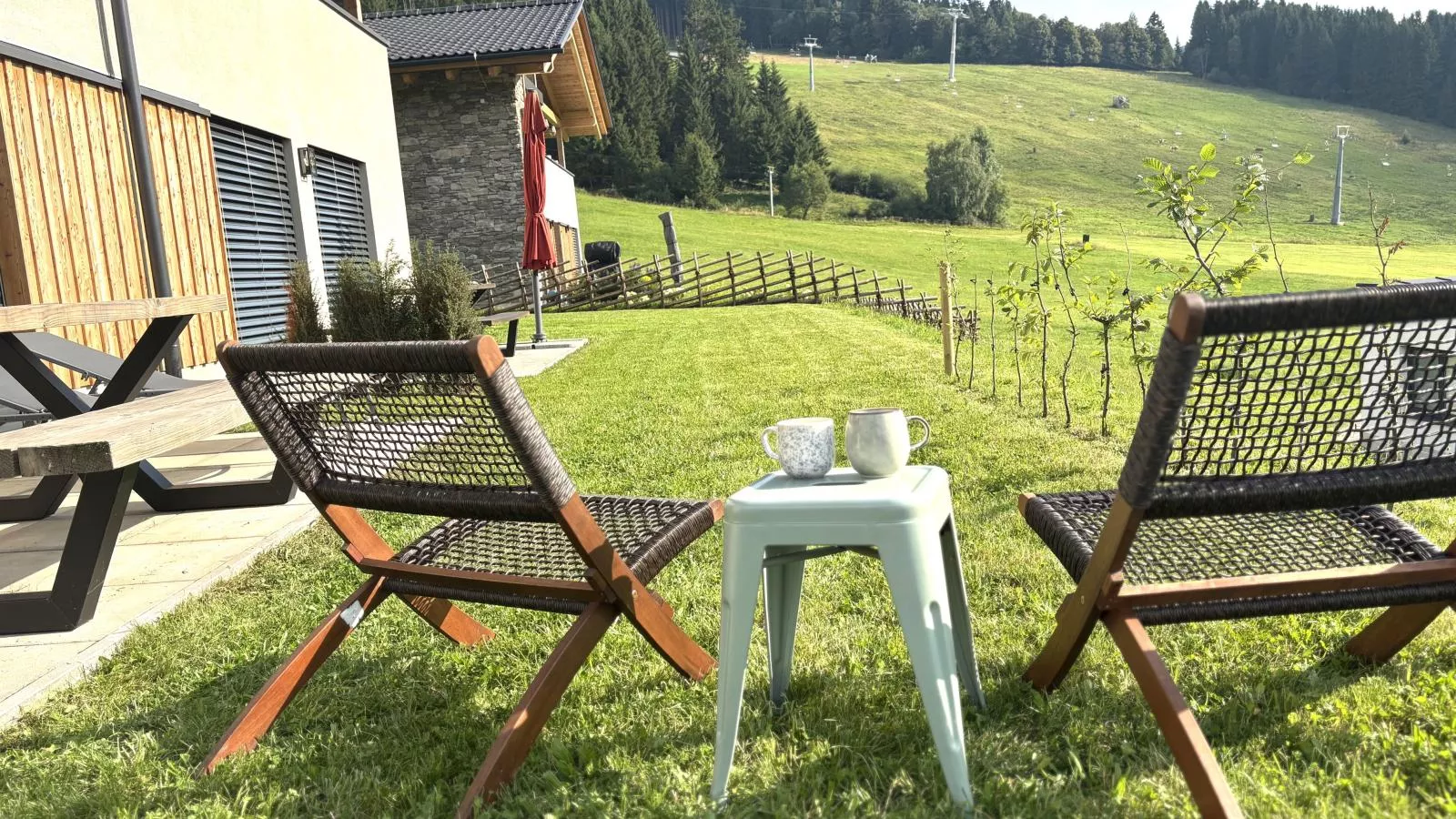 Grebenzen Lodge 1028-Tuinen zomer