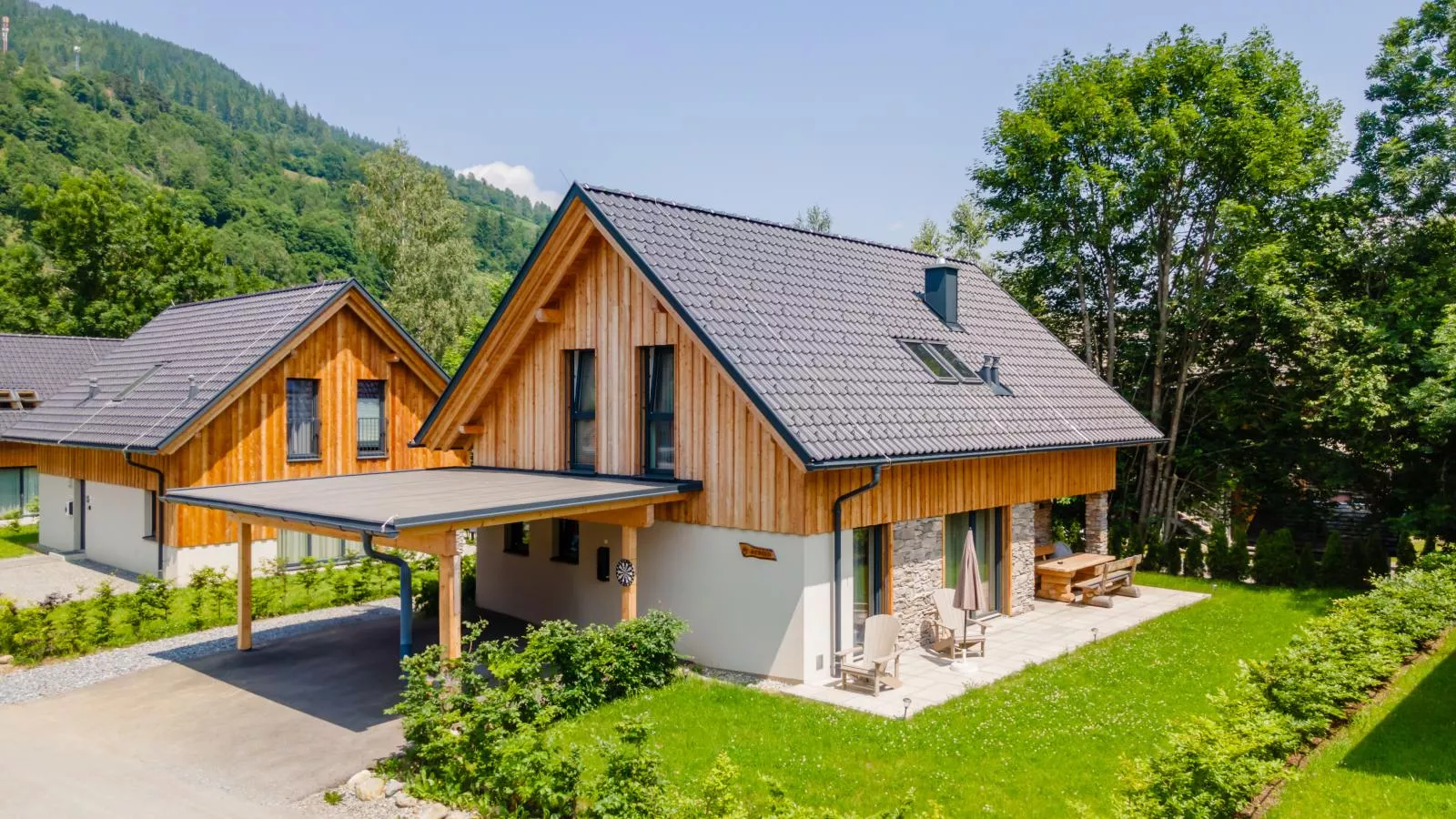 Mountain Chalet Arnica-Buitenkant zomer