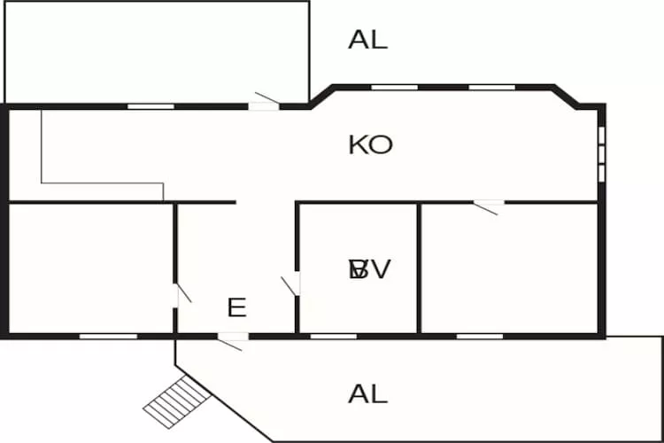 5 persoons vakantie huis in Bullaren-By Traum-Plattegrond