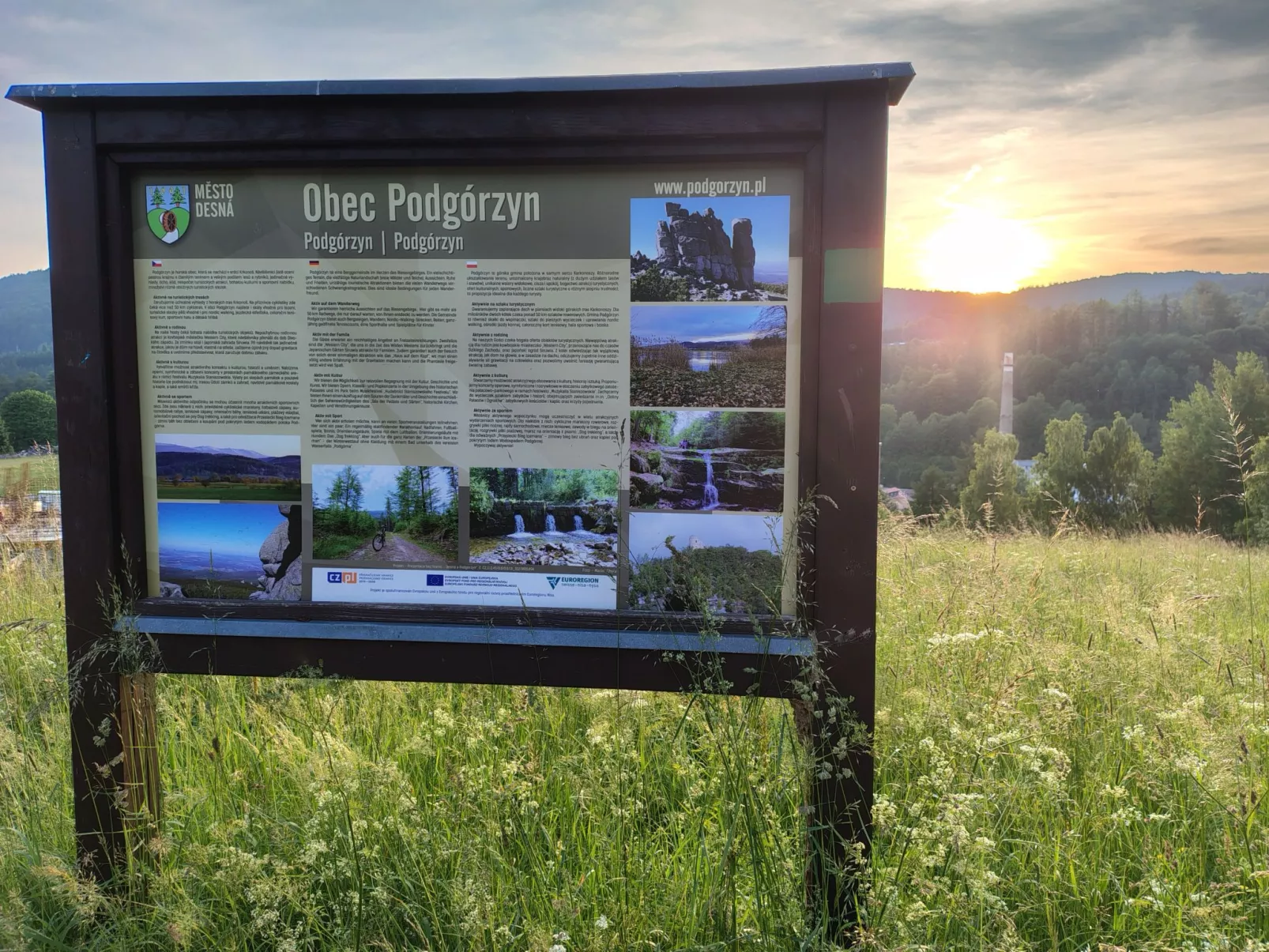 Čertova hora-Omgeving