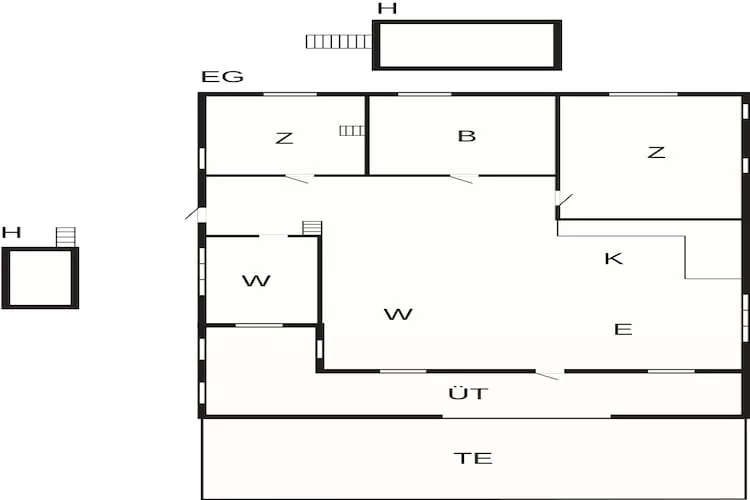 7 persoons vakantie huis in Løgstør-By Traum-Plattegrond