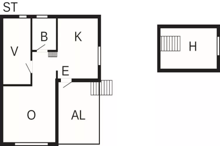 5 persoons vakantie huis in BREDARED-By Traum-Plattegrond