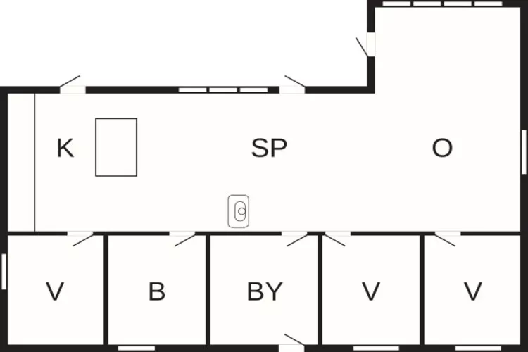 8 persoons vakantie huis in Vemb-Plattegrond