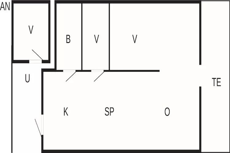5 persoons vakantie huis in Thyholm-By Traum-Plattegrond