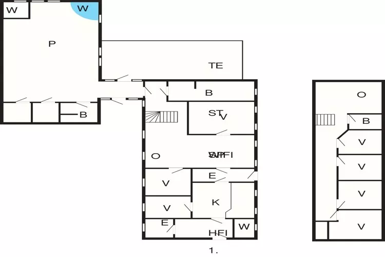 16 persoons vakantie huis in Haderslev-By Traum-Plattegrond