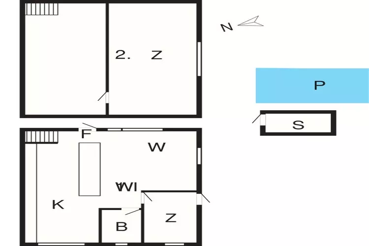 5 persoons vakantie huis in ULRIKA-By Traum-Plattegrond