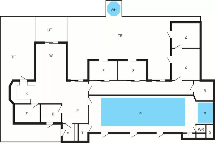 Luxe kust toevluchtsoord -- By Traum Ferienwohnungen-Plattegrond