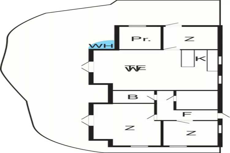 Licht vakantiehuis met bubbelbad -- By Traum Ferienwohnungen-Plattegrond