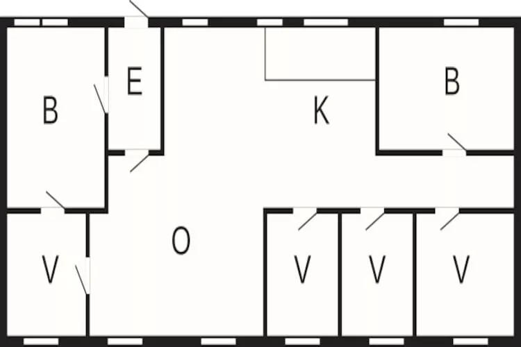 4 room,1.floor,Premium-Plattegrond