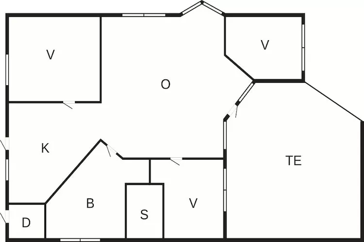 6 persoons vakantie huis in Græsted-By Traum-Plattegrond