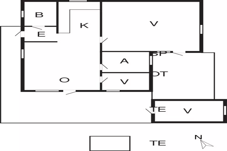 6 persoons vakantie huis in Hemmet-By Traum-Plattegrond