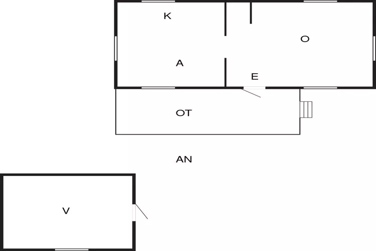 3 persoons vakantie huis in GRANGÄRDE-By Traum-Plattegrond