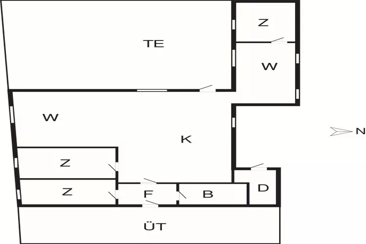 6 persoons vakantie huis in Struer-By Traum-Plattegrond