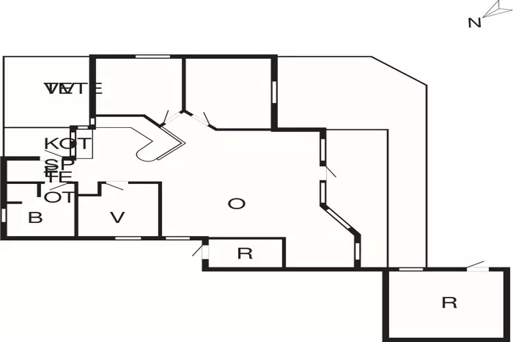 6 persoons vakantie huis in Otterup-By Traum-Plattegrond