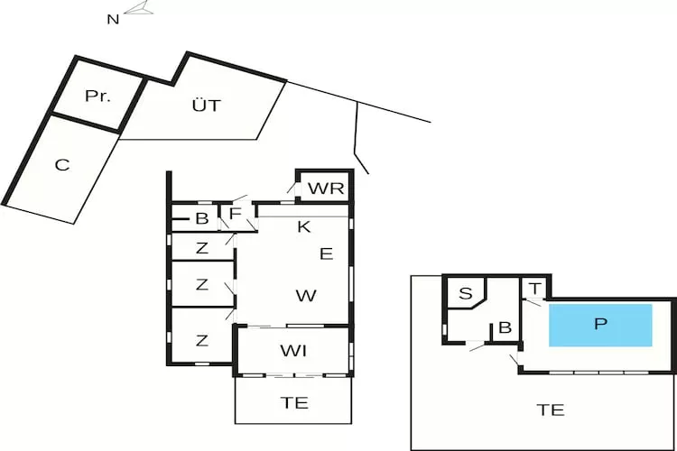 4 sterren vakantie huis in Hejls-By Traum-Plattegrond
