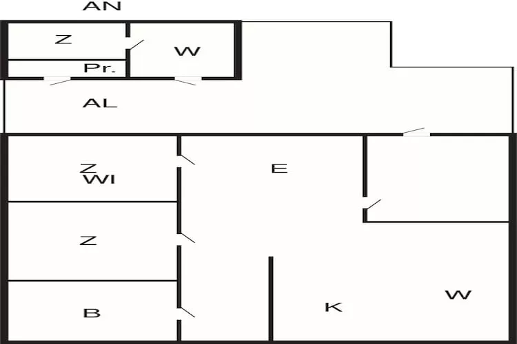 Prachtig vakantiehuis vlakbij zee-By Traum-Plattegrond