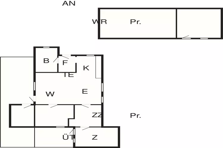 4 persoons vakantie huis in Thisted-By Traum-Plattegrond