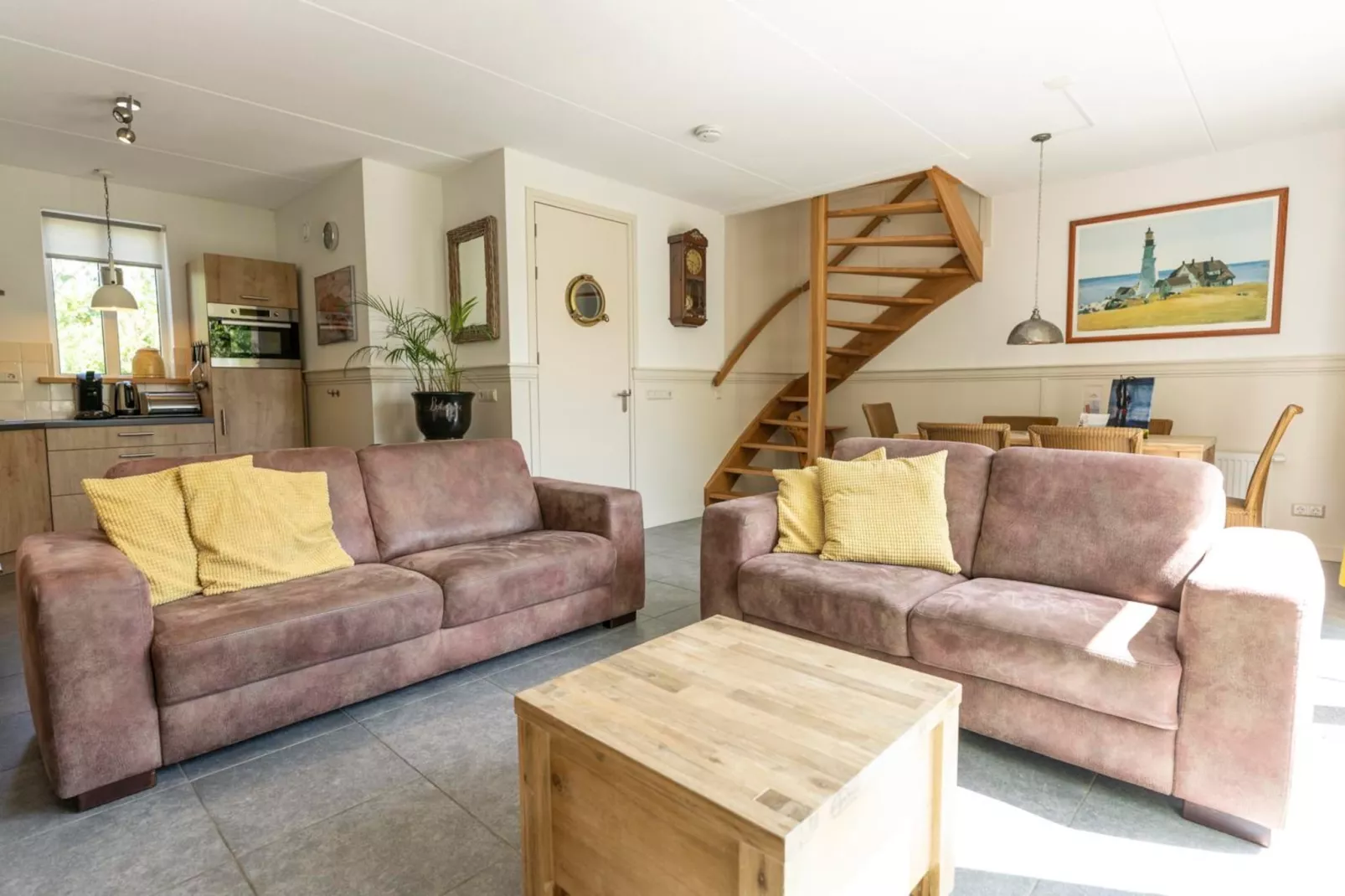 Strandhuys Wulk-Woonkamer