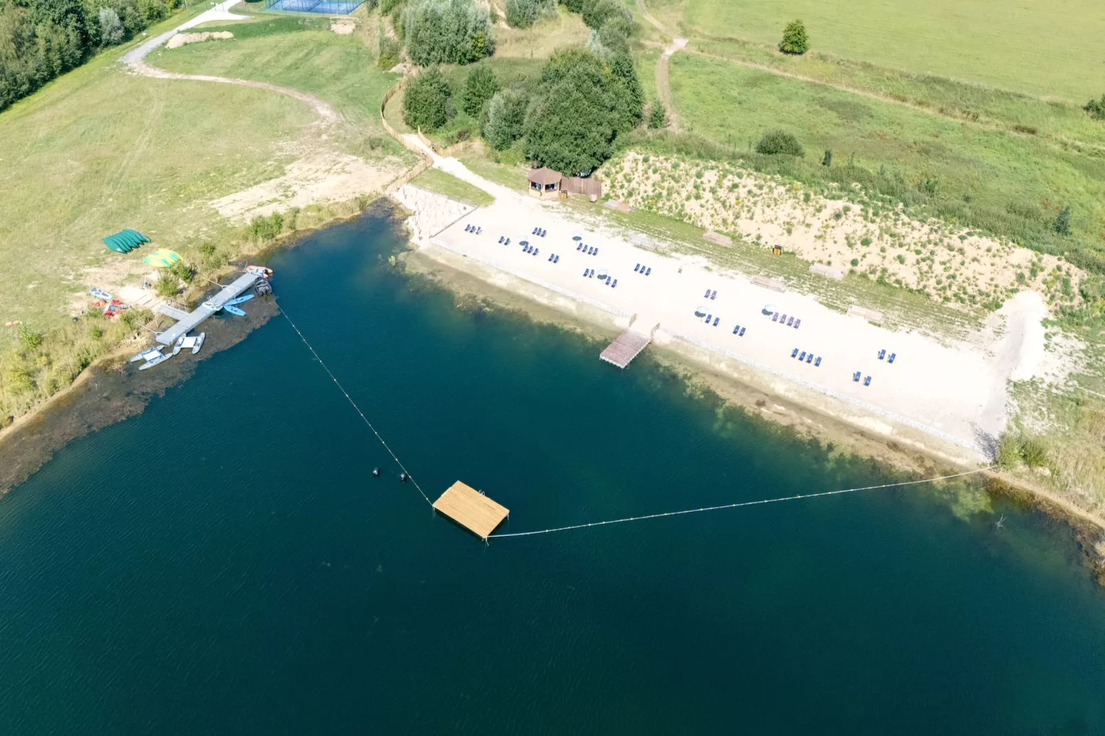The Lake House by YourNature-Gebieden zomer 1km