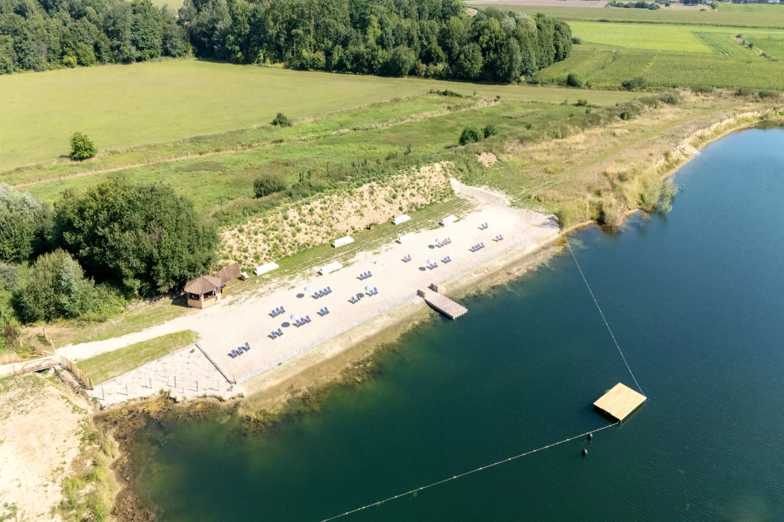 The Lake House by YourNature-Gebieden zomer 1km