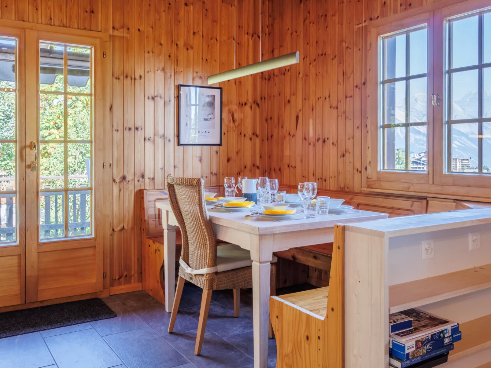 Chalet Soleil-Binnen