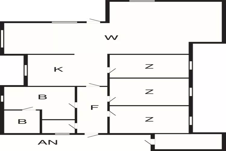 4 sterren vakantie huis in Fårvang-Plattegrond