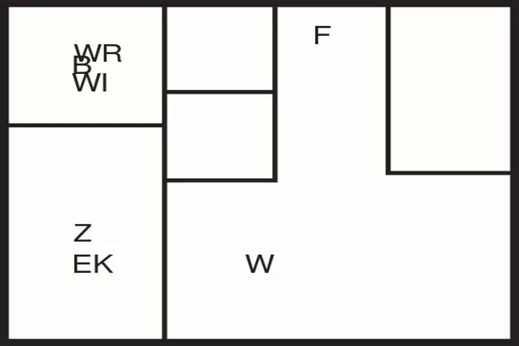 4 Personen vakantie huis in lyngdal-Plattegrond