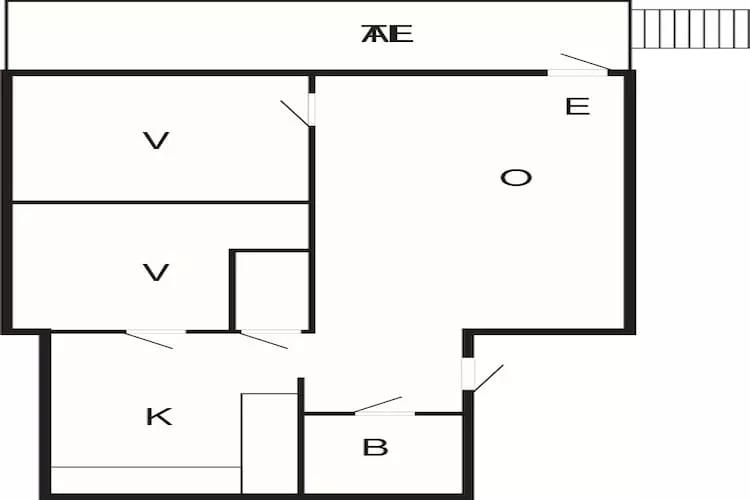 4 Personen vakantie huis in Föllinge-Plattegrond