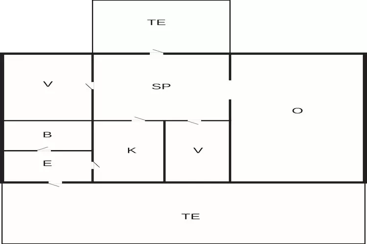 4 sterren vakantie huis in Løkken-Plattegrond