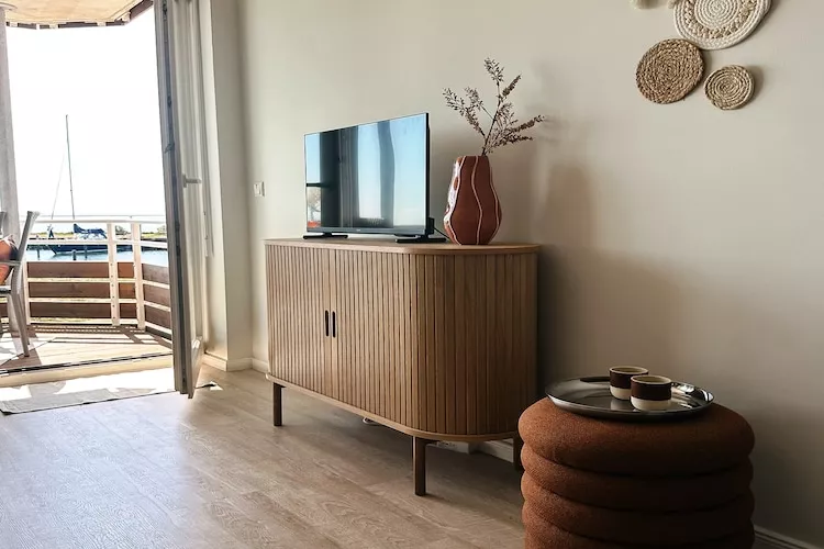FeWo Hygge Havn-Woonkamer