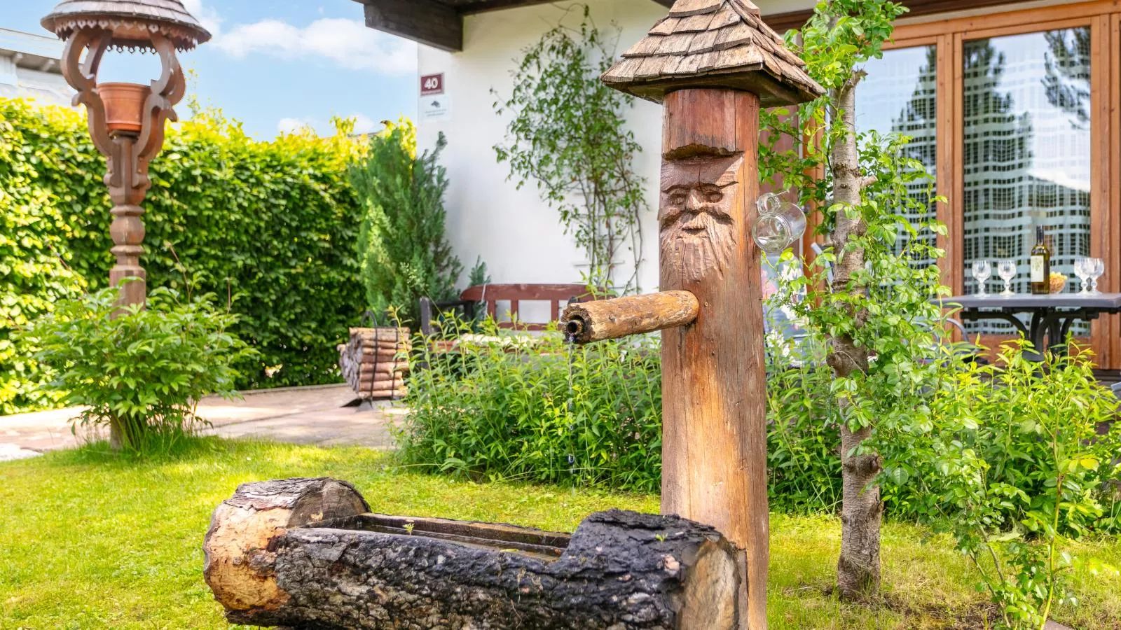Haus Alpenblick-Buitenkant zomer