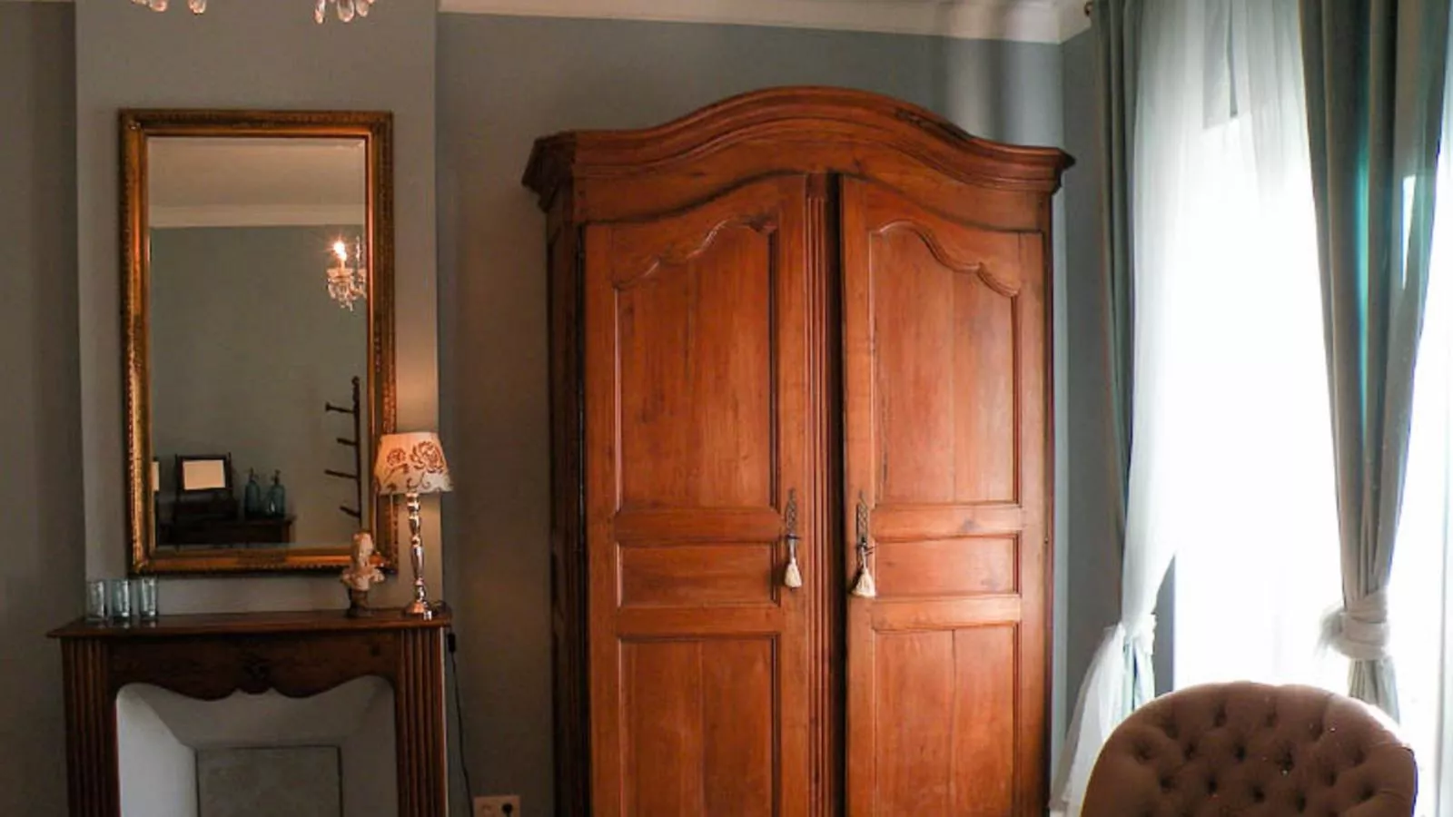 Gîte Côté Rivière-Slaapkamer