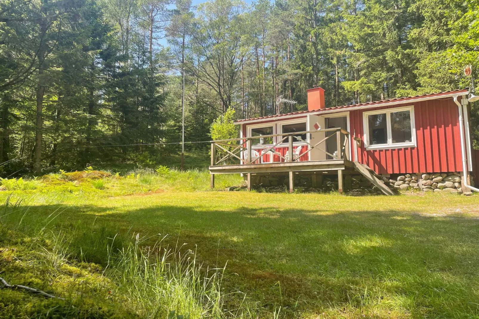 Rustige hut vlakbij het Furufjall-pad